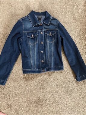 new directions Indigo Denim Trucker Jacket